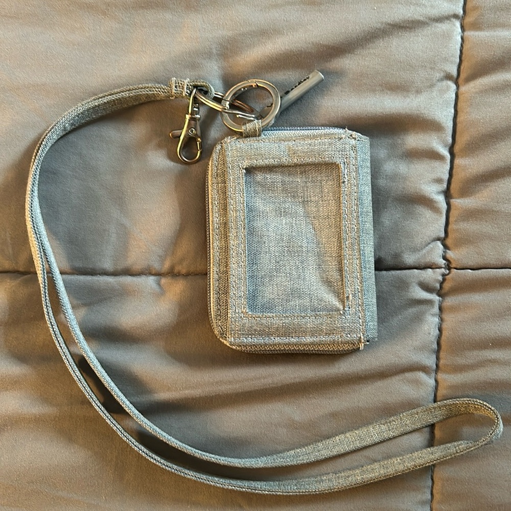 Vera Bradley lanyard and wallet